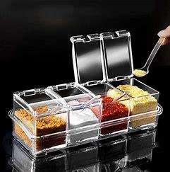 Crystal Clear Seasoning Box