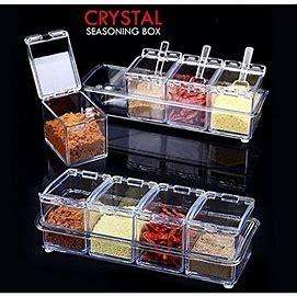 Crystal Clear Seasoning Box