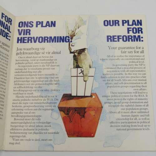 Why you should vote NP 1987 booklet