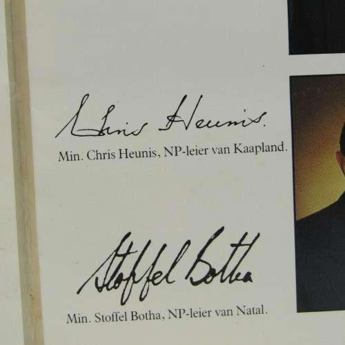 Why you should vote NP 1987 booklet