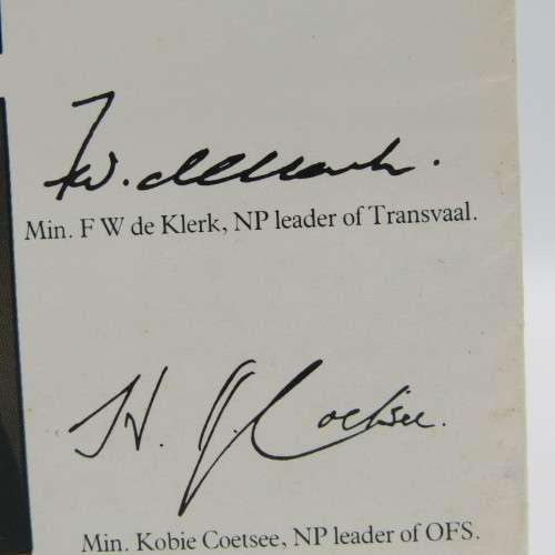 Why you should vote NP 1987 booklet