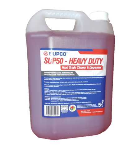 5L - SUP50 Heavy Duty Cleaner
