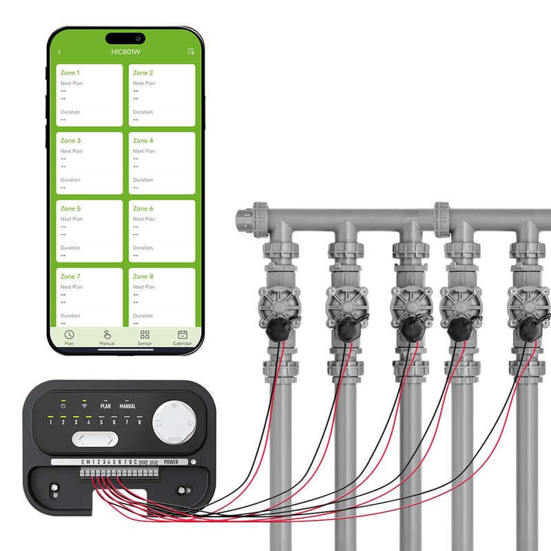 RainPoint Wi-Fi 8-Zone Irrigation Controller - Indoor Use