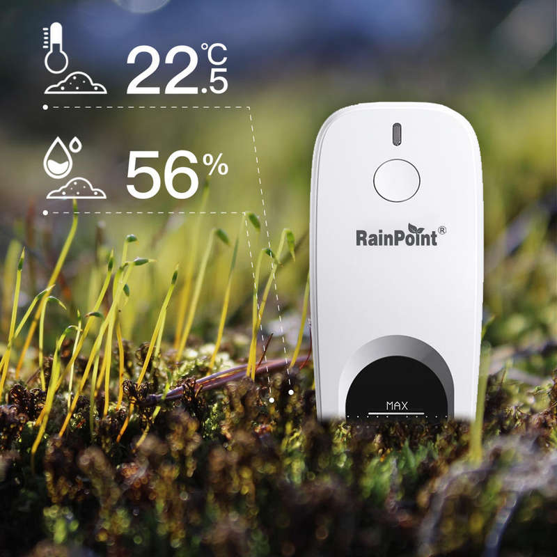 RainPoint Wireless Smart Wi-Fi 3 in 1 Soil Meter (Device Only)