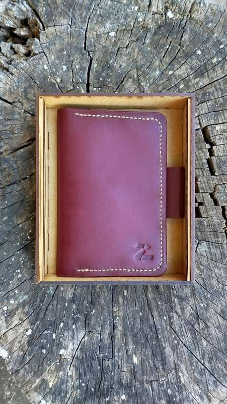 Handmade Leather Golf scorecard holder