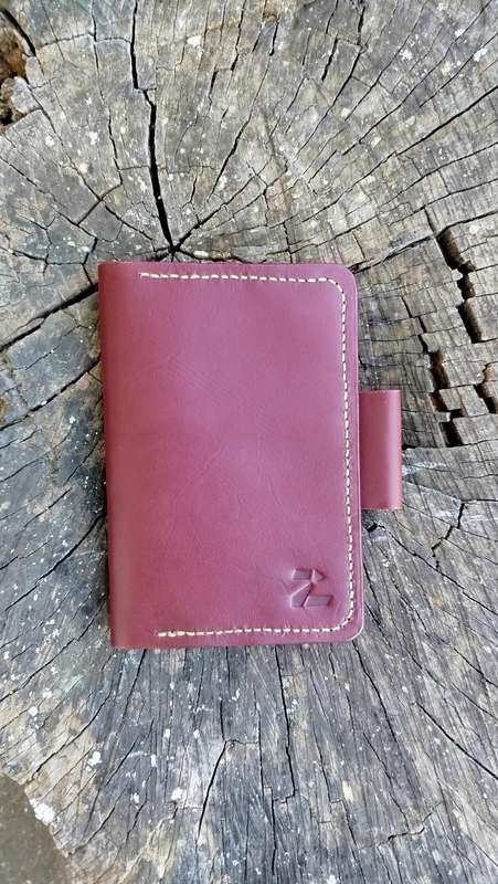 Handmade Leather Golf scorecard holder
