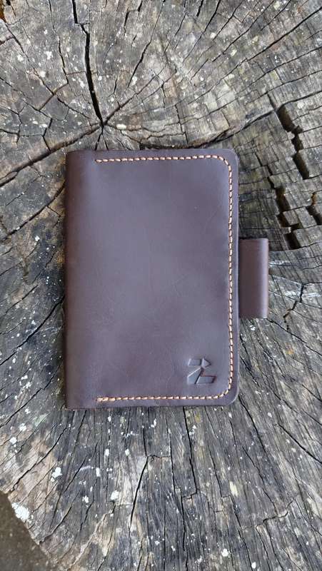 Handmade Leather Golf scorecard holder
