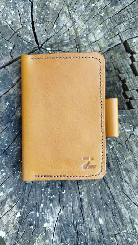 Handmade Leather Golf scorecard holder