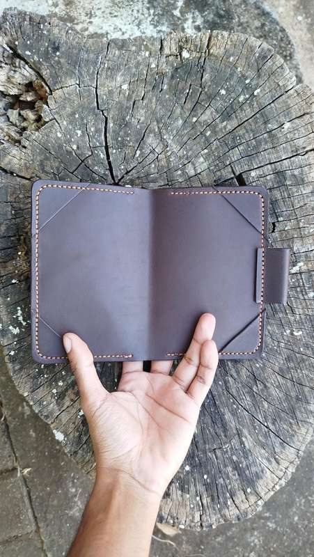 Handmade Leather Golf scorecard holder
