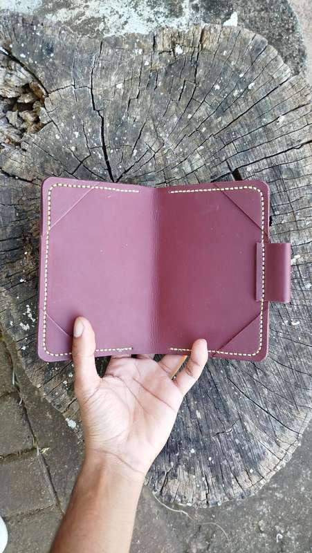 Handmade Leather Golf scorecard holder