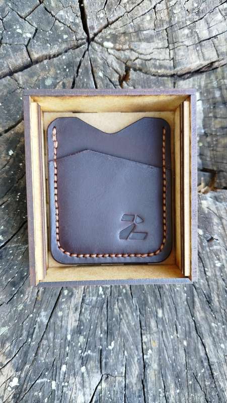 Handmade Leather Card Wallet
