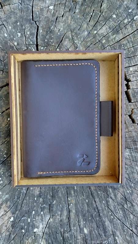 Handmade Leather Golf scorecard holder