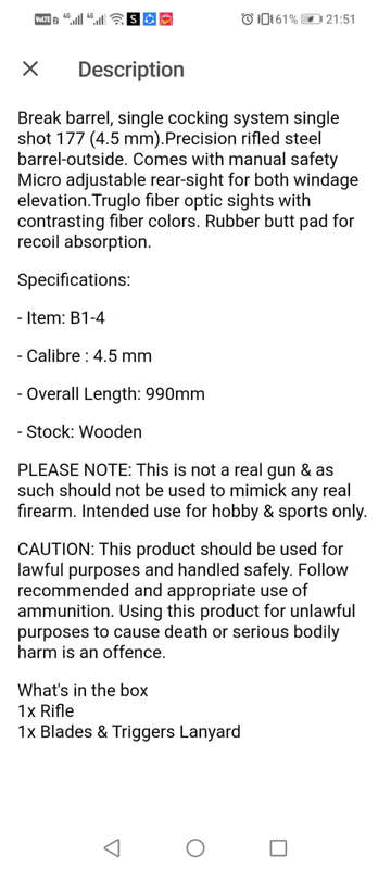 AIR RIFLE