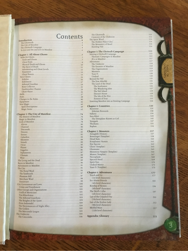 Dungeons And Dragons Ghostwalk Campaign Options