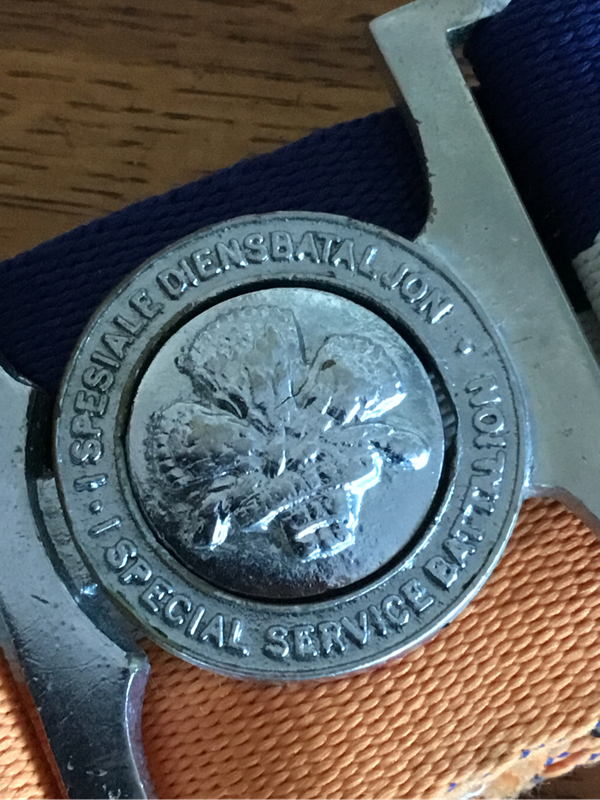 SADF Special Service Battalion Belt / Spesiale Diens Bataljon