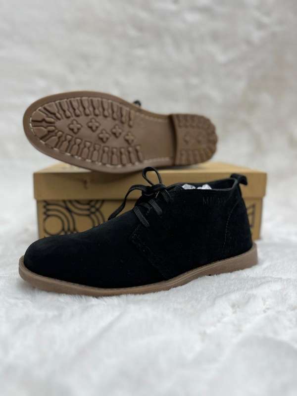 black suede MEARS casual boot