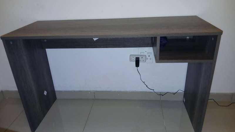Desk with Shelf
