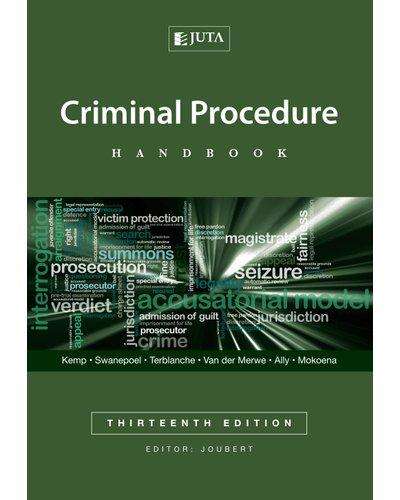 Criminal Procedure Handbook (Paperback, 13th Edition) and Criminal Procedure Workbook 2nd Ed