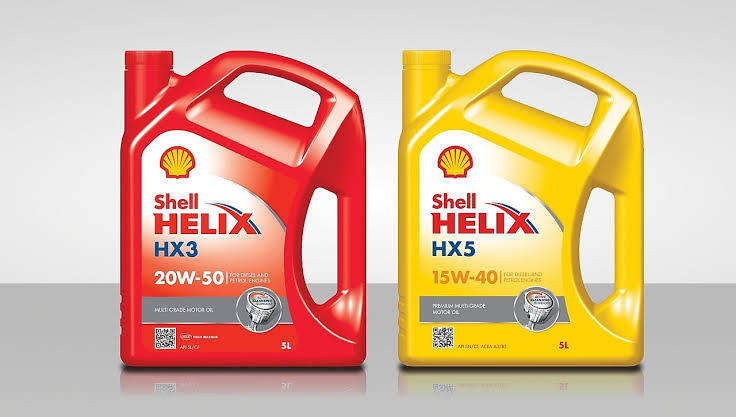 Shell Helix oils 5L