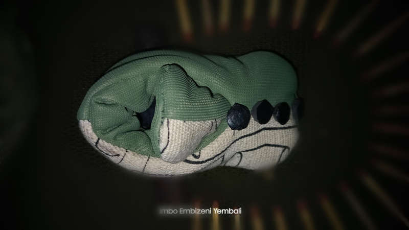 X2 Pairs African Green Art Print New  Born Baby Shoes