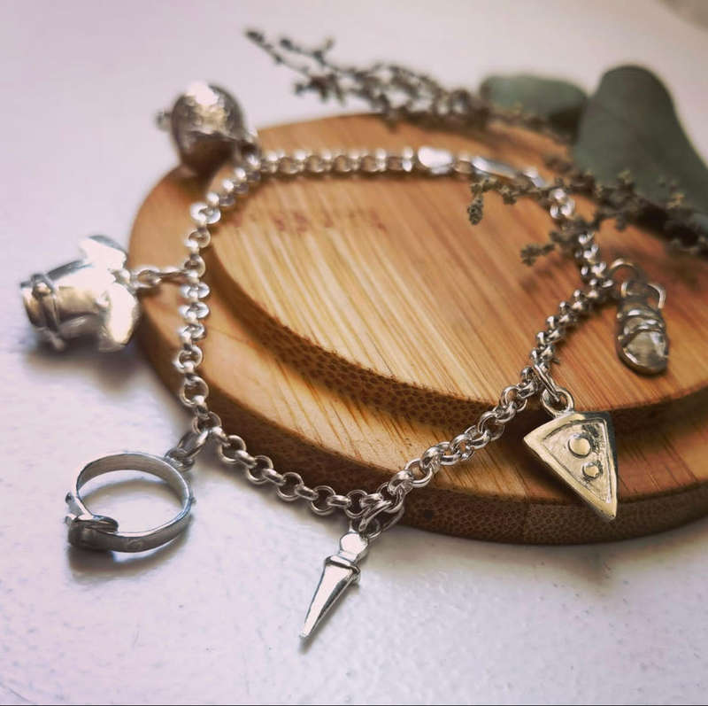 Armor of God Bracelet-Sterling silver-Charm Bracelet