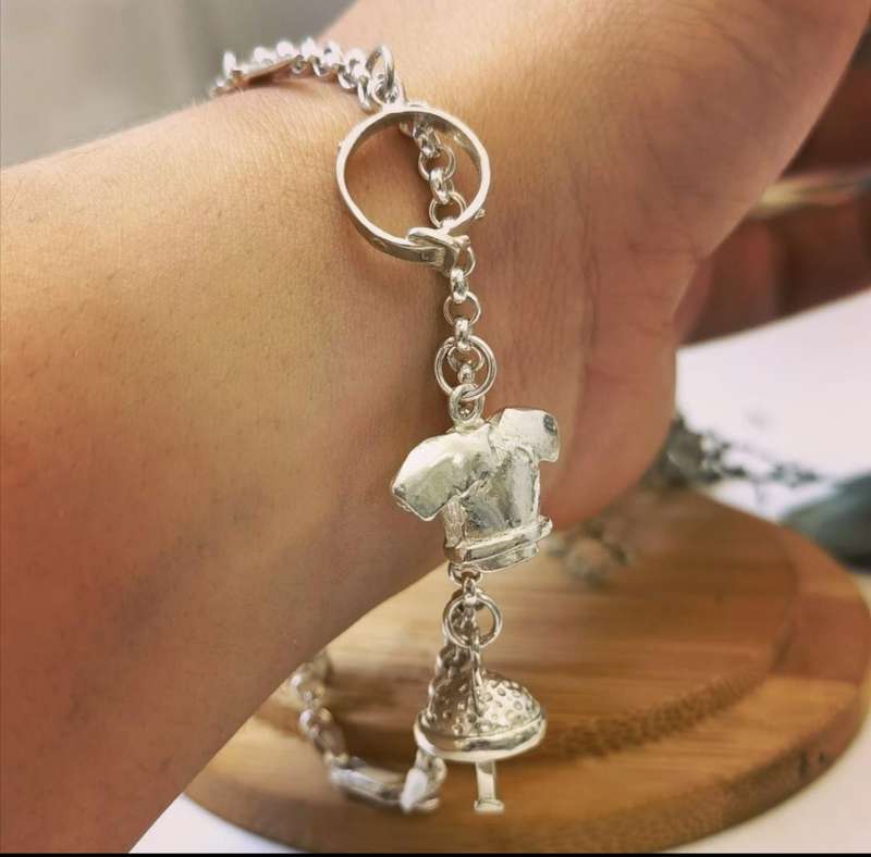 Armor of God Bracelet-Sterling silver-Charm Bracelet