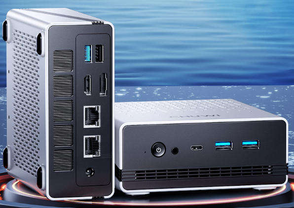 Chuwi UBOX MINI PC AMD Ryzen 5, 6600H, 6 cores/12 threads, 16GB DDR5, 512GB NVMe SSD, Win 11 Pro