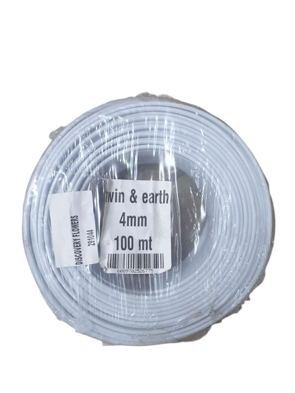 4MM TWIN AND EARTH 100M SABS