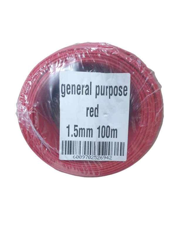 1.5MM RED ROLL 100M