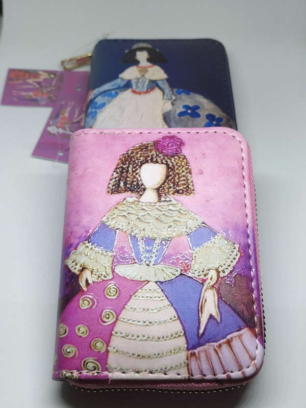 Purse Woman in Fancy Gown