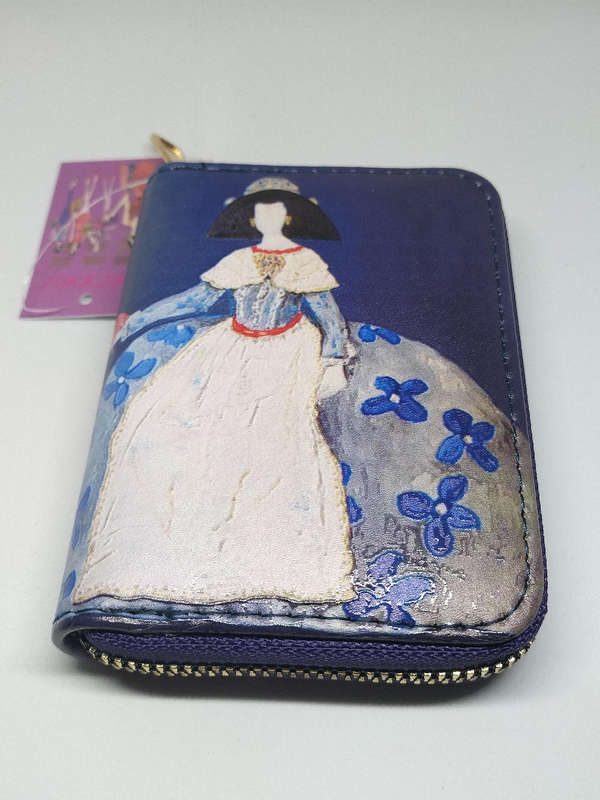 Purse Woman in Fancy Gown