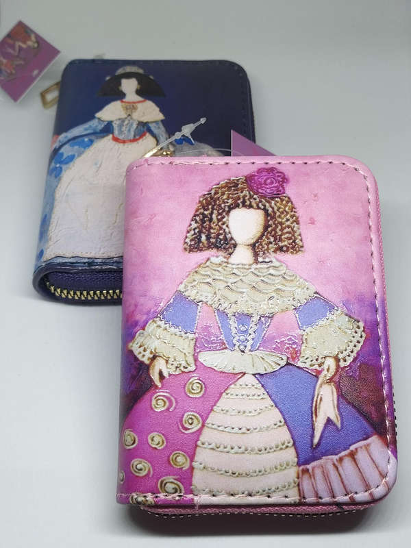Purse Woman in Fancy Gown