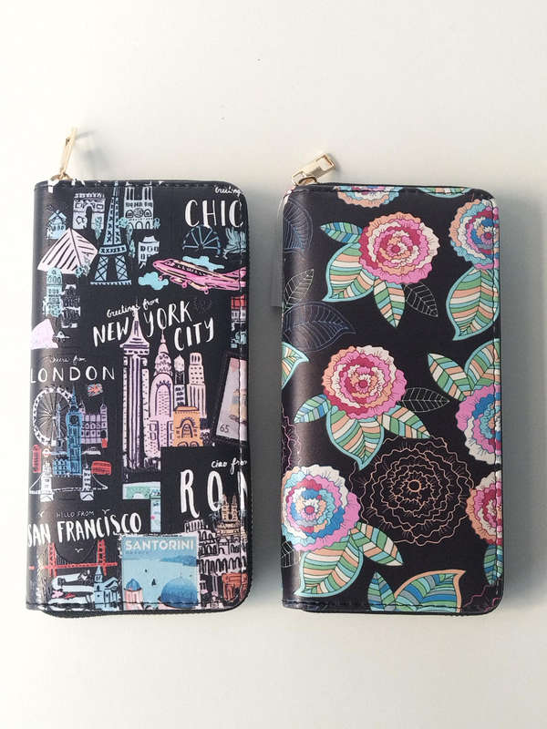 Funky Ladies Large Purse Assorted Designs