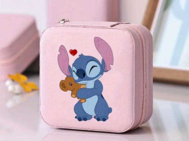 Adorable Stitch Jewellery box and Necklace Set
