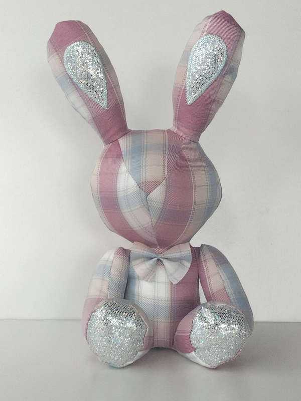 Chic Glitter Bunny Pink