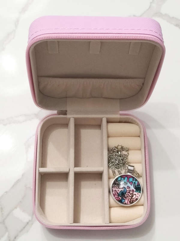 Adorable Stitch Jewellery box and Necklace Set