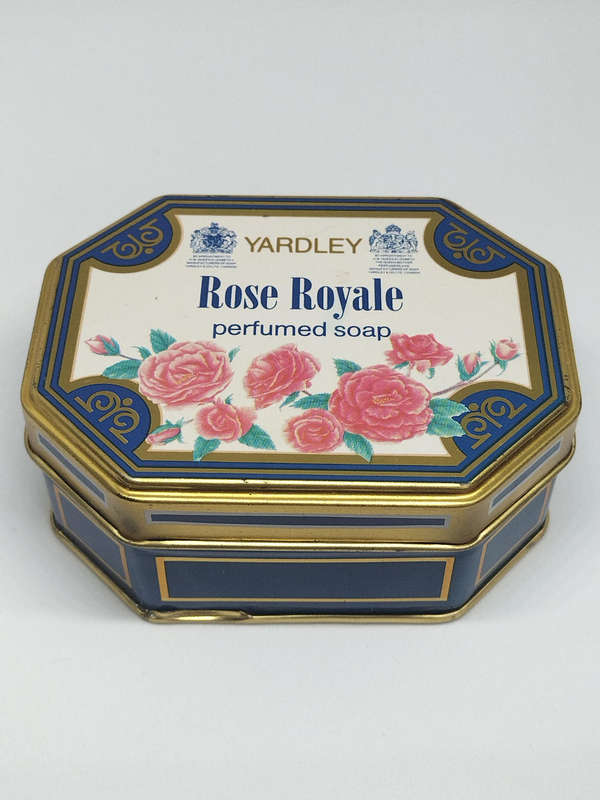 Yardley Rose Royale Soap Collectors Tin