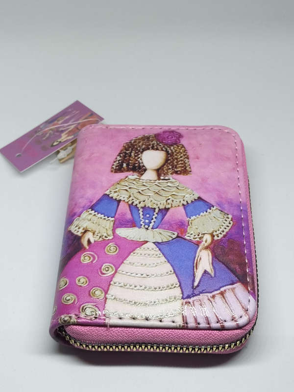 Purse Woman in Fancy Gown