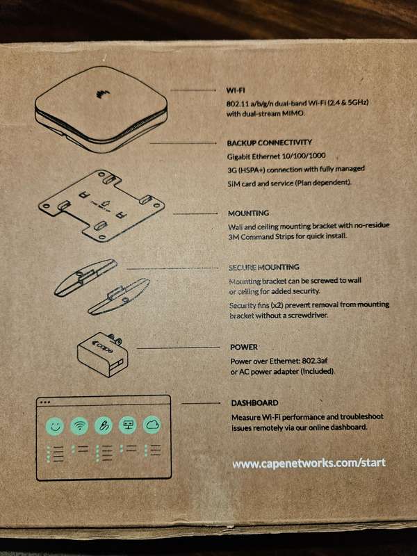 CAPE NETWORKS OSTERMAN5581