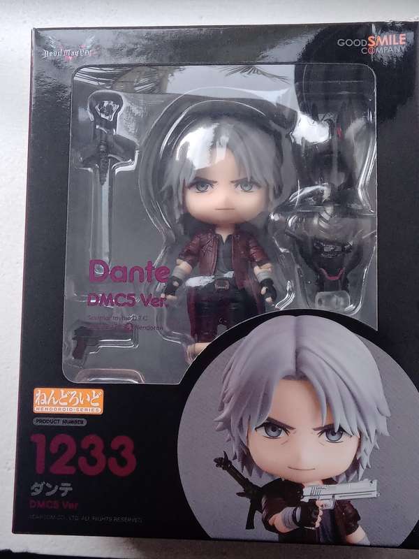 Collectible Devil May Cry 5 Dante Nendoroid Anime Figure