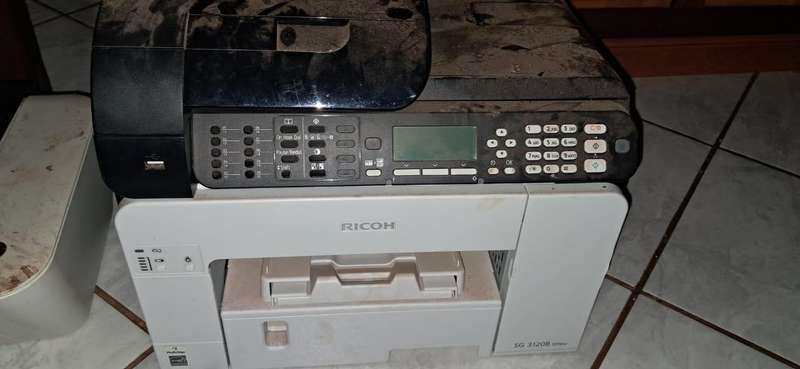 ricoh printer for parts