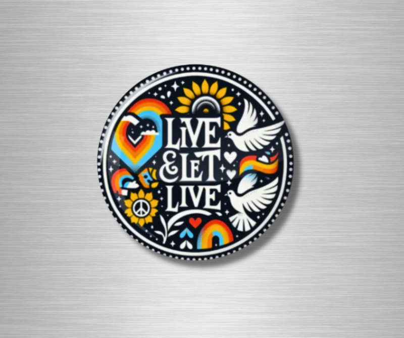 Fridge Magnet Set 'Be Kind' - Strong grip, non-scratch, interior design quality.