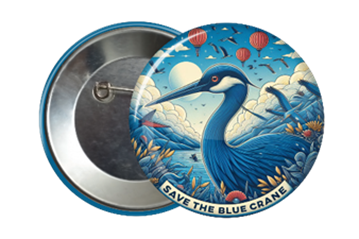 Save The Blue Crane Badge