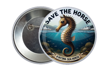 Save the Knysna Seahorse Nature Conservation Accessory Badge