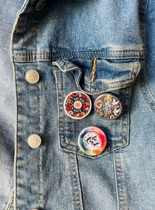 Live And Let Live Accessory Badge