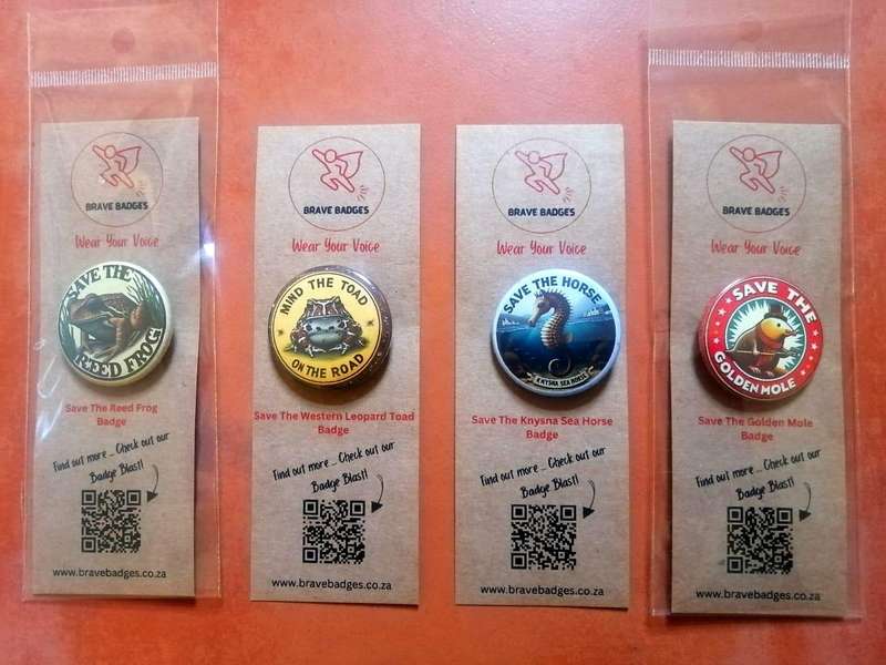 Save the Knysna Seahorse Nature Conservation Accessory Badge