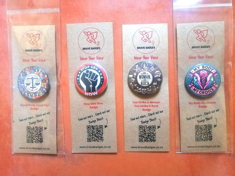 Equal Work Equal Pay Accessory Badge - Women's Rights