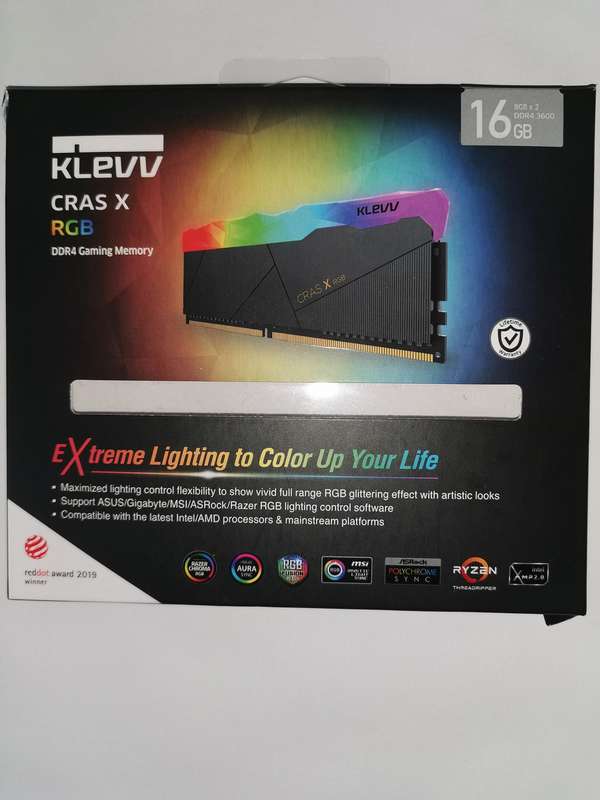 KLEVV CRAS X RGB DDR4 Gaming Memory