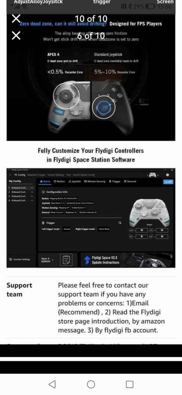 FLYDIGI APEX 4 ELITE GAMING CONTROLLER