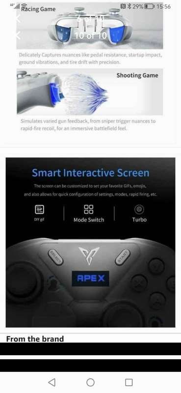 FLYDIGI APEX 4 ELITE GAMING CONTROLLER